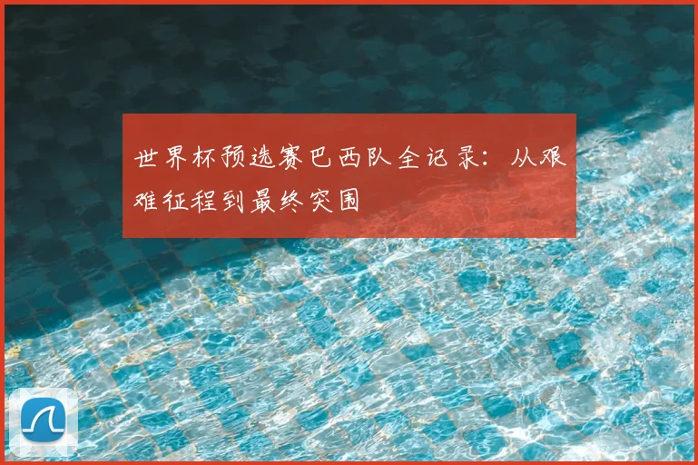 世界杯预选赛巴西队全记录：从艰难征程到最终突围