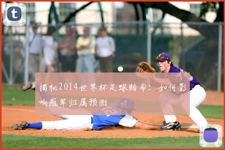 揭秘2014世界杯足球赔率：如何影响冠军归属预测